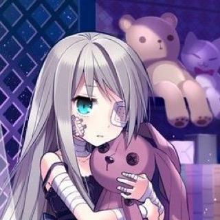 um....h-hi...i love f-freddy f-f-fazbear...he makes me smile...w-whats your n-name? i-i lost my eye...nevermind...(8 and cant die...)