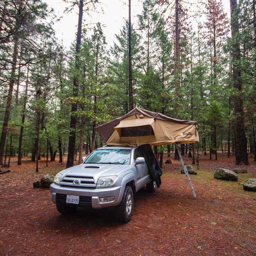 The latest in tent technology is rooftop and truck bed tents. We are trying to revolutionize the people are camping.