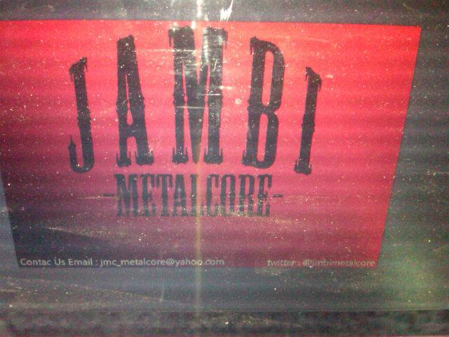 Official twitter of Jambi metalcore |menyajikan info tentang band jambi ataupun luar metalcore email: jmc_metalcore@yahoo.com