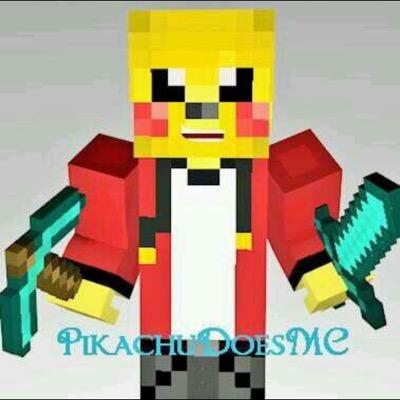 Welcome to the official Twitter account of PikachuDoesMinecraft!