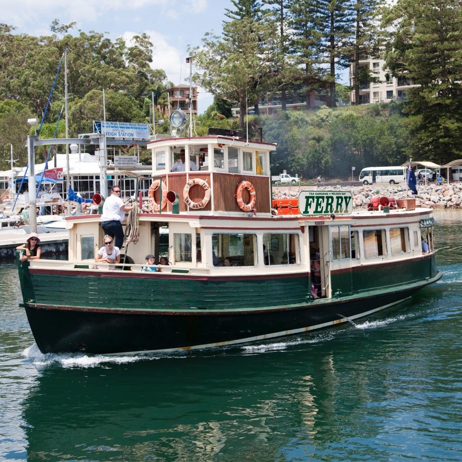 Port Stephens ferry link service from Nelson Bay, Hawks Nest & Tea Gardens. Departs daily, Dolphin watch cruises available - our crew look forward meeting you!