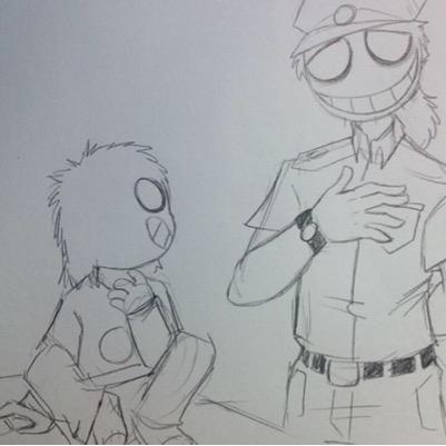 waah! fear me! I am Vincent! the purple man!....why Arnt you running? RUN WOMAN!(7)