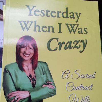 Author, Yesterday When I Was Crazy: A Sacred Contract with Healing. Available now on http://t.co/4rwjfdRpQH. Check me out at http://t.co/ngr4xHFFPM.