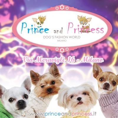 Prince and Princess è l'esclusivo Luxury Pet Shop di Milano-Via Meravigli 16.Abbigliamento e accessori moda per cani e gatti e bellissimi cuccioli di chihuahua.