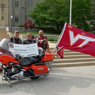 This year's ride is April 27, 2019.  Join us to help raise money for the VT Foundation 32 Named Memorial Endowments Fund #neVerforgeT