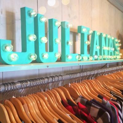 Use code 'natalie10' for 10% off orders! Juliana's Boutique is located in the beautiful Blue Ridge, GA.