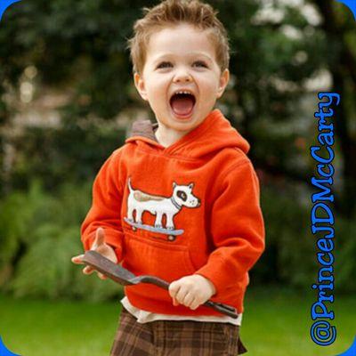 PrinceJDMcCarty's profile picture. Son of @TheQueenMcCarty and @TheKingMcCarty. #MamasLove #Cheesehead  [1-1-12]