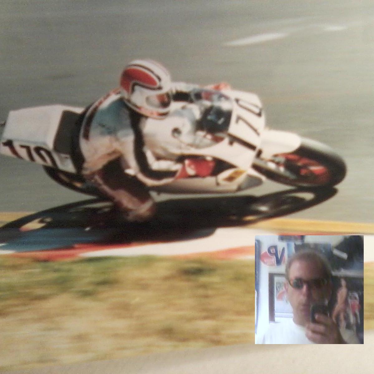 (The Extreme Machine)  Broke Kenny Robert's track record, A WORLD RECORD at Sonoma Raceway in 2011 and  the Holeshot record in 1989   david.margolis10@gmail.com