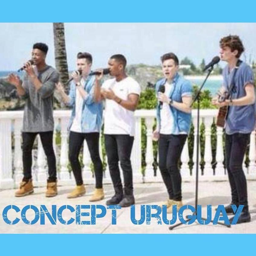 Primer Fan Club de Concept Uruguay. Concept es una banda acustica inglesa.  Karim Newton, Matt Goodenough, Nathan Gittens, Scott Dicks y Ben Selley. 5/5