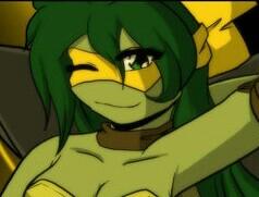 Hi everyone. My name is Trina. My parents are @Orbit_Tmnt & @rayza_berrios. Sister: @VenusDeMilo6 #RP. #TMNT2003.