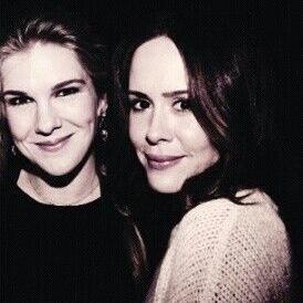 I'm super gay for sarah paulson and lily rabe is my mom