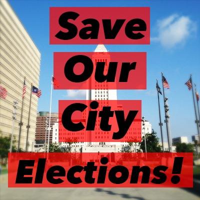 Moving L.A. elections to even years would make campaigns even more expensive, favoring big money and special interest groups. Say NO to charter amendments 1&2.