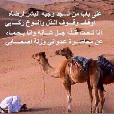 تنحر وساع الارض يالخاطر المشغول  وسبح بحمدالله ولد النظر صوبه    وش اللي ينكد خاطرك والعمر مكفول  لياليك وايامك علی اللوح محسوبه