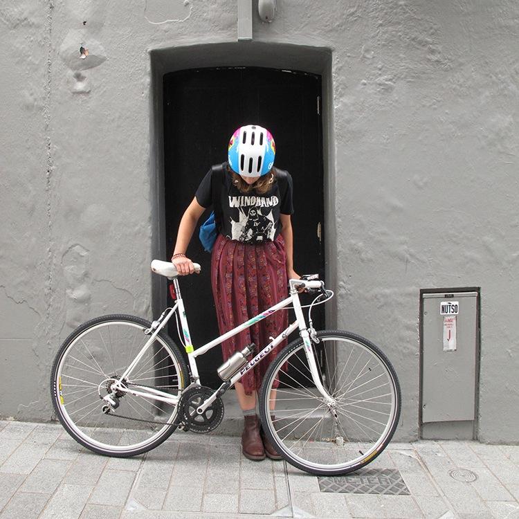 Capturing people getting around Auckland on their bikes