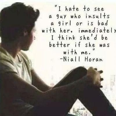 write sad songs , directioner , my attitude depends how you treat me :)