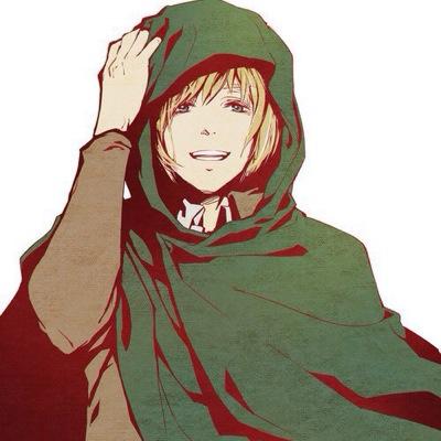 Part of 104th Trainees Squad. Friend of Eren and Mikasa. His physically is weak, his greates strength is in his intrelligence.「#YaoiRP #BLRP #R18」#SnKRP [INA]