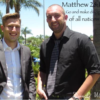 We are just two ordinary guys that God has put together for a purpose. our goal is to bring people to the cross for salvation.