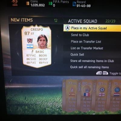 NEW wager account as my old wager page with 10,000 got hacked :/ so fresh start!