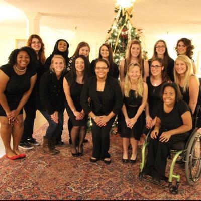 Chapter of Gamma Sigma Sigma National Service Sorority. We are all about helping our community through lending our services.
