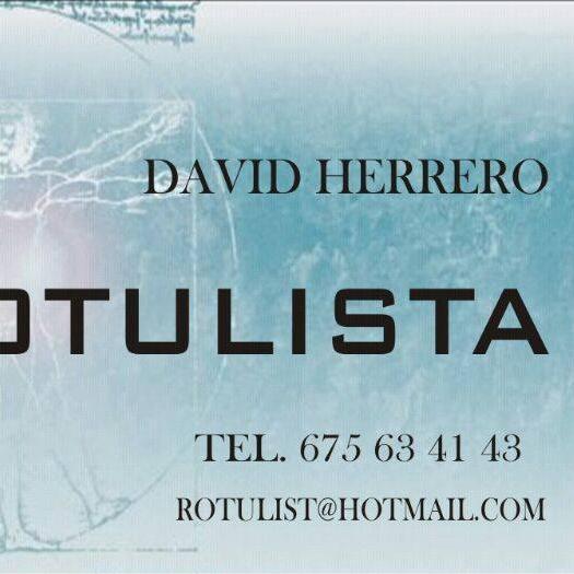 Rotulista ; para todo tipo de rotulaciones,colocamos vinilos decorativos de todo tipo,impresión digital, montador de stand y exposiciones desde 1994