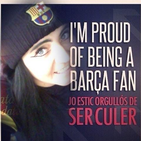 soy barcelonista y antimadridista 100%!!!
Sabes que eres culé cuando cuentas los días y las horas para contemplarte y olvidarte del mundo por 90 minutos.