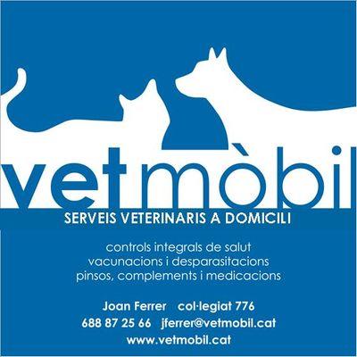 Serveis veternaris a domicili. Girona i rodalies.Sense moure't de casa.Controls integrals de salut,vacunacions i desparasitacions