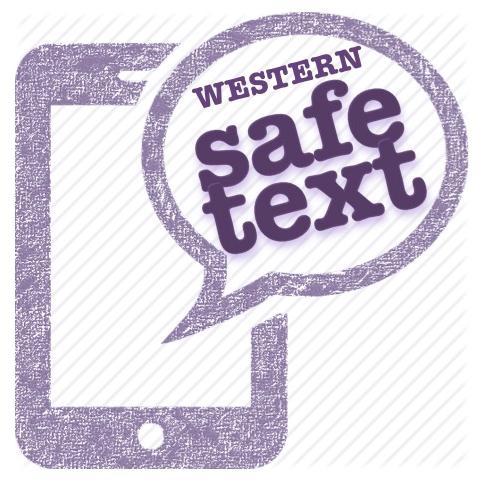 Western Safe Text is put on by Master's of Public Health Students in order to promote a safer, healthier community where students don't text and drive!