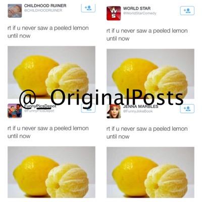 _OriginalPosts's profile picture. Tweeting the most original tweets