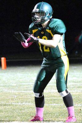 I punt footballs n stuff