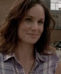 I'm Lori grime and I'm married to Rick and I have a son name Carl a baby daughter Judith