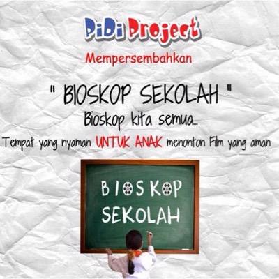 Bioskop_Sekolah's profile picture. Tunggu Kehadiran BIOSKOP SEKOLAH di Sekolah2 Tingkat Dasar di kota Anda