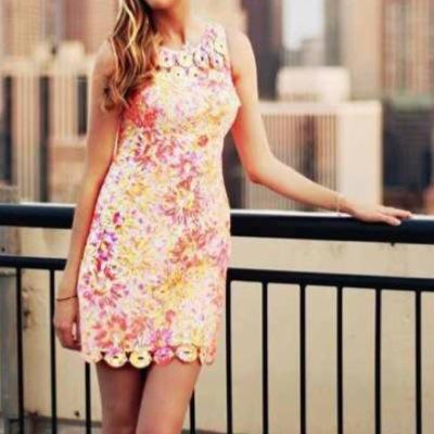 I am a lilly pultizer addict but it makes everything better so it's okay