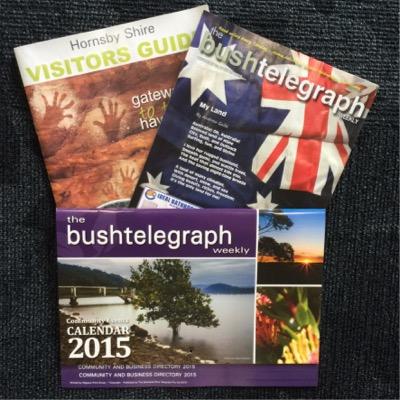 Editor of Bushland Shire Publications: The Bush Telegraph Weekly, Hornsby Shire Visitors Guide & The Bush Tele Community Events Calendar & Business Directory.