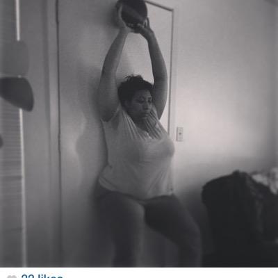 I'm back on my #getfitordie so #getfitwithkey and follow me, encourage keep, and hold me accountable! #teamfollowback
