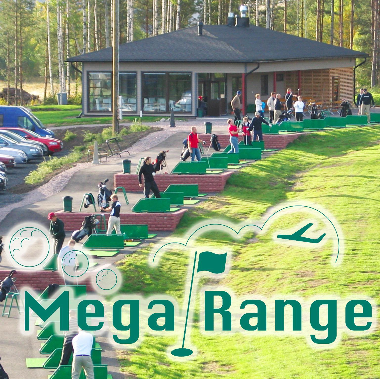 megarange_golf's profile picture. Kaikille avoin harjoitusalue, joka sopii niin aloittelijoille, kuin enemmän pelanneille. Bunkkeri, lähipeli, katos jossa #protracer, minigolf ja kotoisa kahvio!