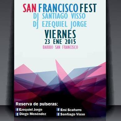SAN FRANCISCO FEST. VIERNES 23/ENE. BARRIO SAN FRANCISCO