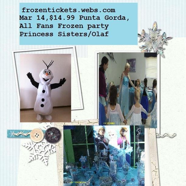 Frozen Princess Party Mar 14,
