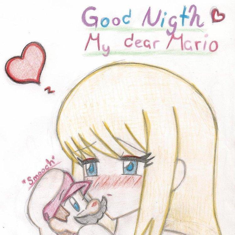 Hello My name is Peach I love @Miusuke46 (Super Mario)