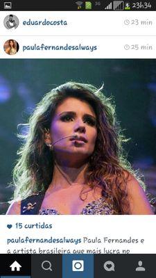 Facebook : Paula Fernandes
Instagram : meueuemvocepf