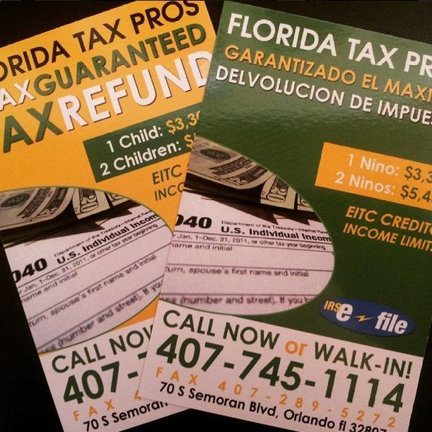 Florida Tax Professionals offers tax, notary, and payroll services. Located on 436 between E. Colonial and Lk Underhill. Stop by for a FREE ESTIMATE.