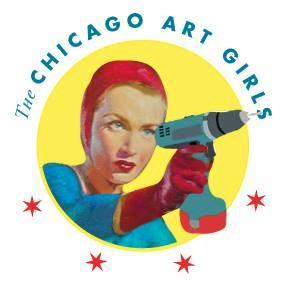 The CHICAGO ART GIRLS is a group of Chicago area women artists who exhibit their work at art shows and meet monthly to discuss the art show business.