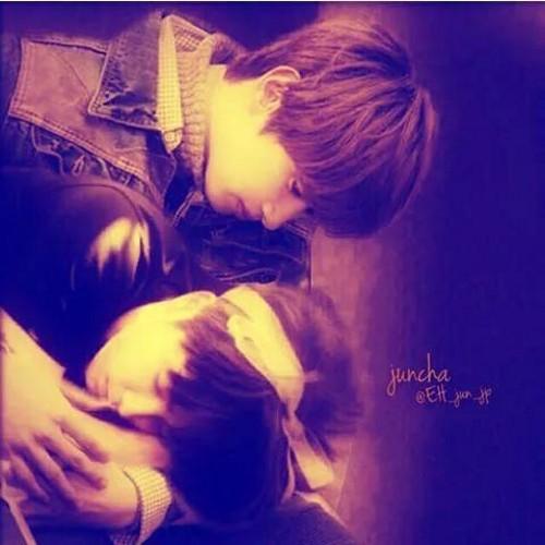 Contigo e conocido al ser mas perfecto que puede haber encontrado asi que prepárate para que nunca te deje ir, te amo @donghae_txr  16-05-14 ♥