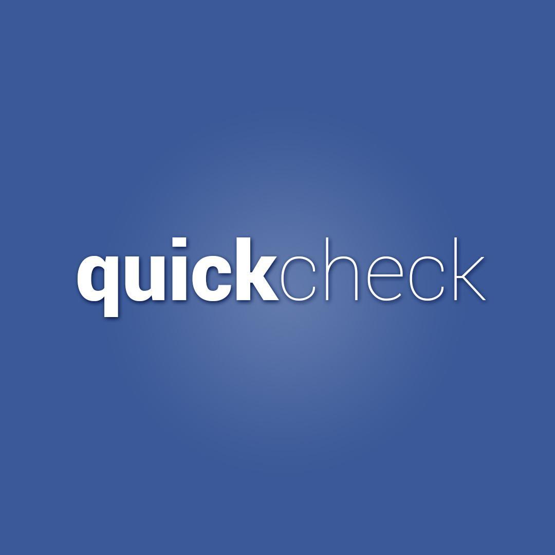 QuickCheckApp's profile picture. 