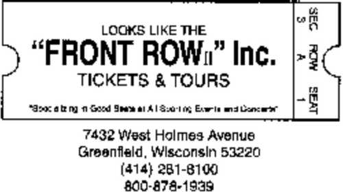 Front Row Ticket Service Ticket Broker Sports Concerts And More!