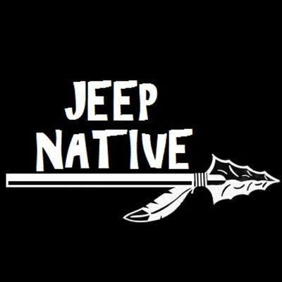 For those native to the jeep life! visit our website to order a jeep native decal!