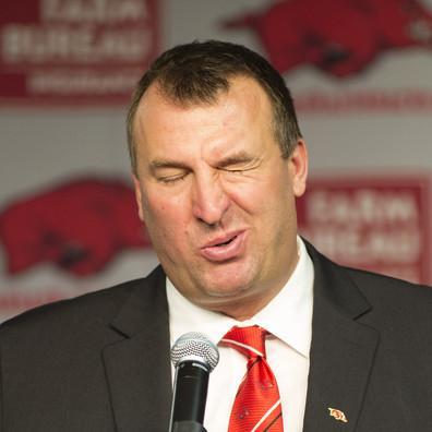 Move from Wisconsin to Arkansas. Swaggy B and his magical windbreaker just don't care. Pig Sooie #WPS