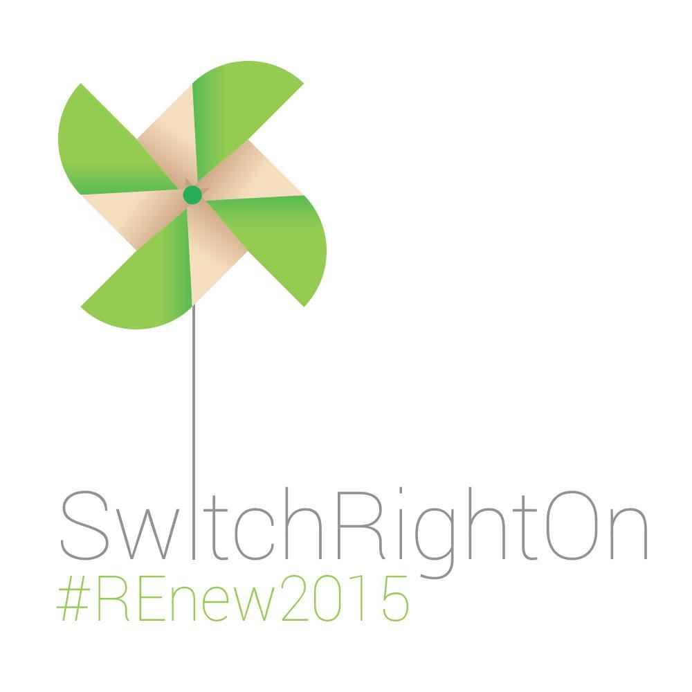 #SwitchRightOn is a movement towards using REnewable energy in the Philippines. Support us by taking a selfie with a pinwheel & sharing what you want to REnew.