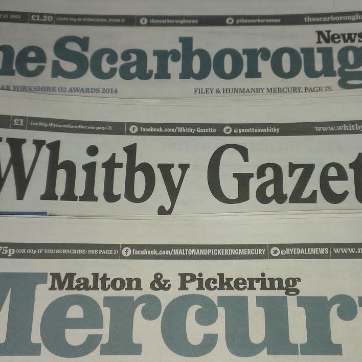 Tweets from the Scarborough News, Malton & Pickering Mercury & Whitby Gazette Advertising team.