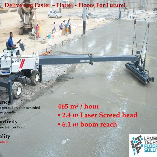 LTFsolutions's profile picture. India’s fastest growing  Flooring Specialists, Delivering Faster-Flatter-Floors for Future!
provide fine tolerance floor as per international standards.