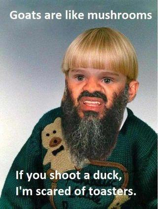 I fucking hate your stupid fucking haircut.